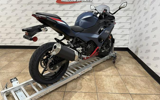 2026 Kawasaki Ninja 500 ABS Metallic Matte Twilight Blue
