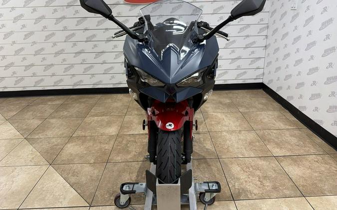 2026 Kawasaki Ninja 500 ABS Metallic Matte Twilight Blue