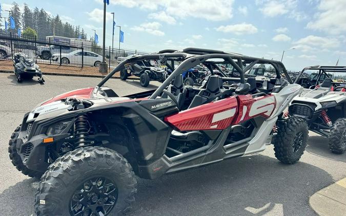 2024 Can-Am® Maverick X3 MAX DS Turbo Fiery Red & Hyper Silver