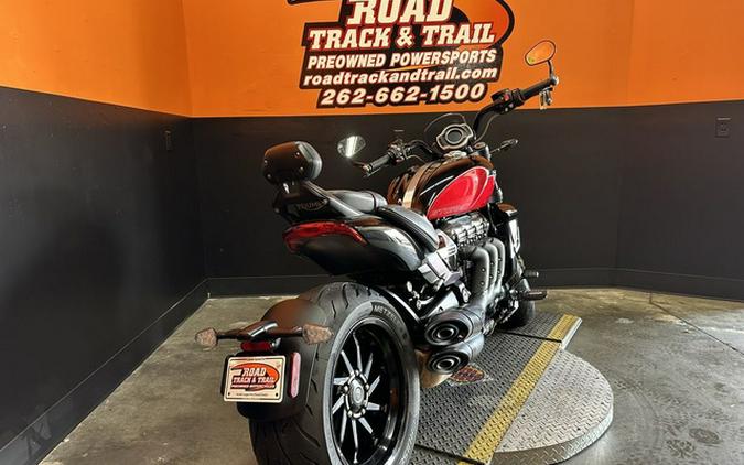 2025 Triumph Rocket 3 Storm GT Sapphire Black/Carnival Red