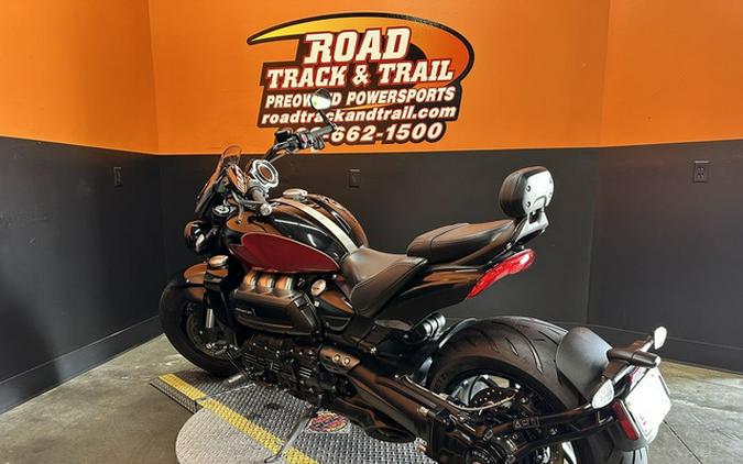 2025 Triumph Rocket 3 Storm GT Sapphire Black/Carnival Red