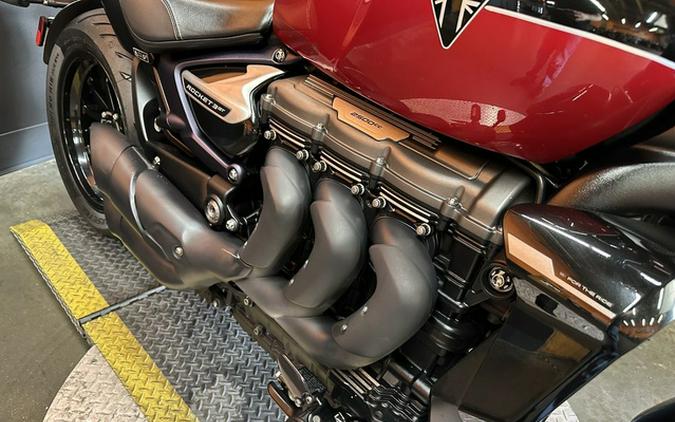 2025 Triumph Rocket 3 Storm GT Sapphire Black/Carnival Red