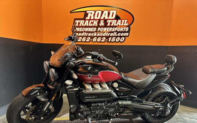 2025 Triumph Rocket 3 Storm GT Sapphire Black/Carnival Red