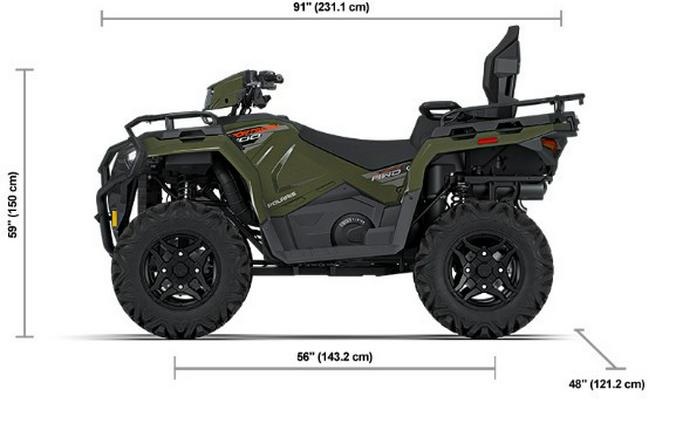 2027 SPORTSMAN TOURING 600 PREMIUM TREELINE GREEN - Polaris