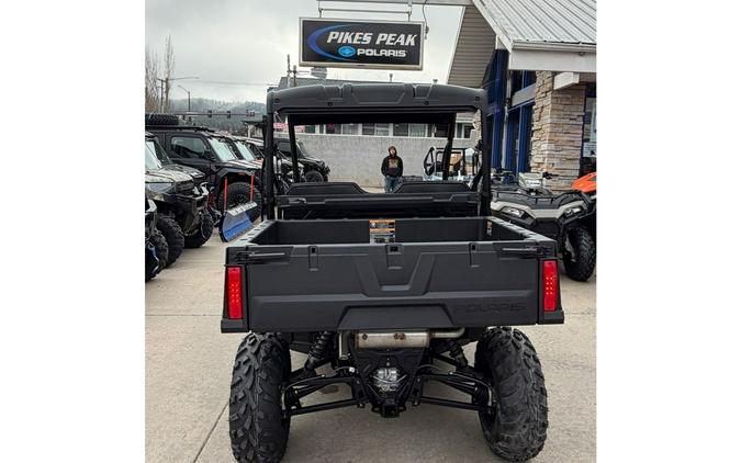 2026 Polaris RANGER 500 STEALTH GRAY with PLOW