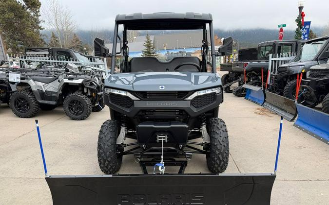 2026 Polaris RANGER 500 STEALTH GRAY with PLOW