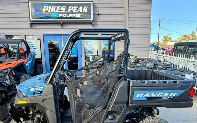 2026 Polaris RANGER 570 SP ZENITH BLUE with PLOW
