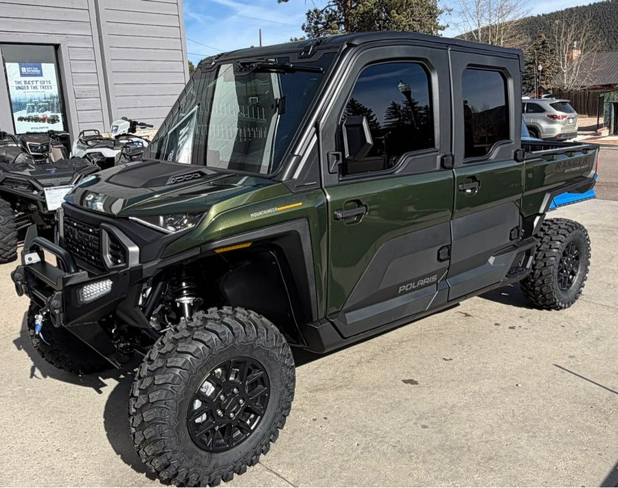 2026 Polaris RANGER CREW XD 1500 NORTHSTAR MOUNTAINEER EDITION TREELINE GREEN