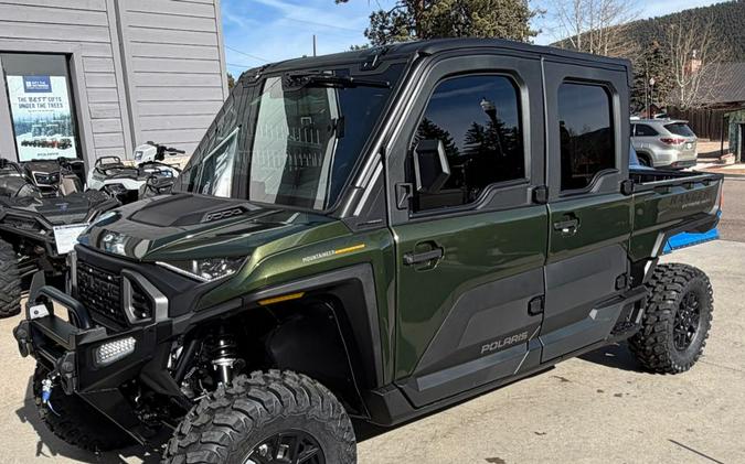 2026 Polaris RANGER CREW XD 1500 NORTHSTAR MOUNTAINEER EDITION TREELINE GREEN