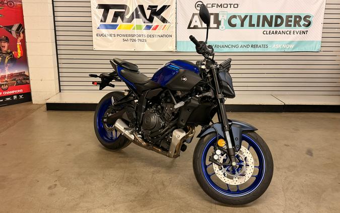 2025 Yamaha Motor Corp., USA MT-07