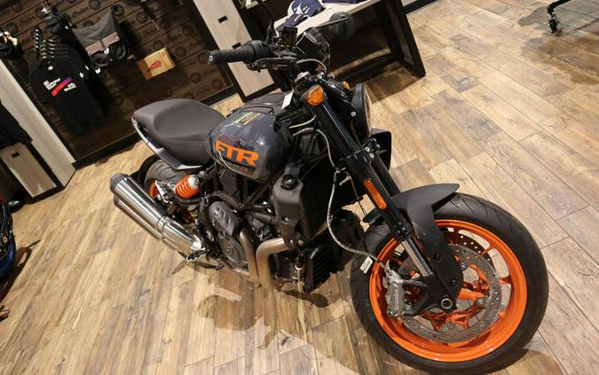 2023 Indian Motorcycle® FTR Stealth Gray/Orange Burst