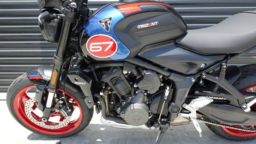 2026 Triumph Trident 660 Triple Tribute