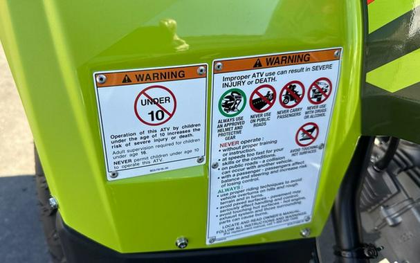 2026 Yamaha Grizzly 110