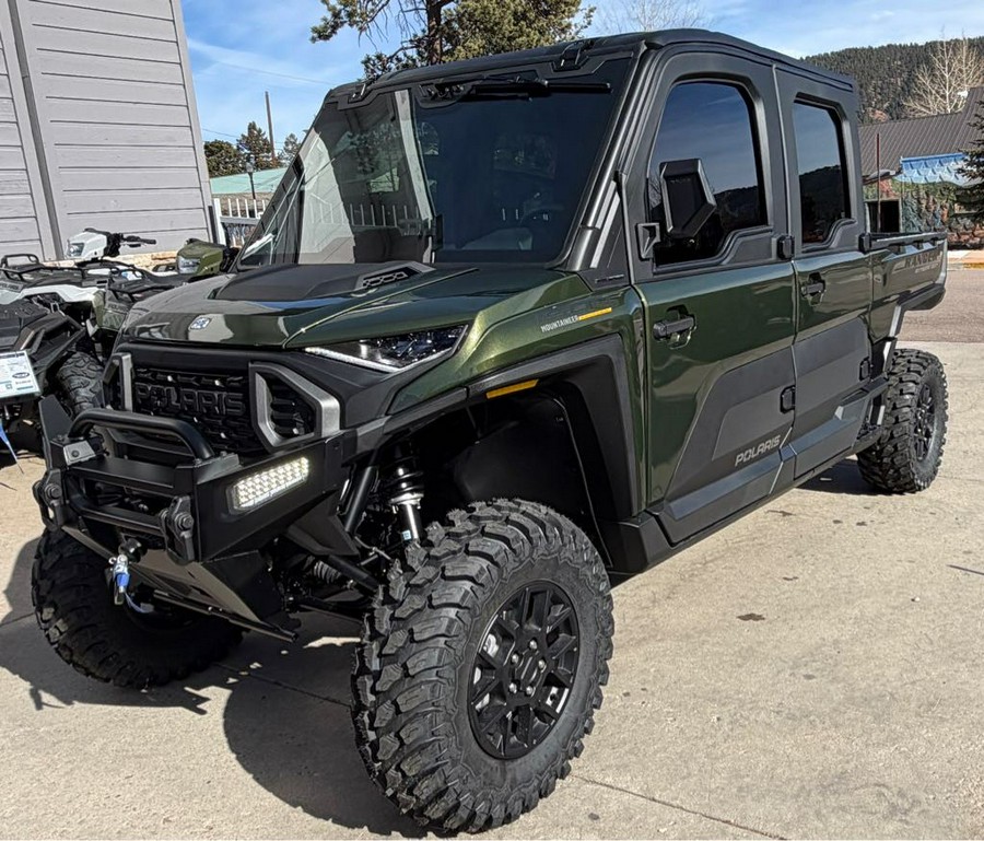 2026 Polaris RANGER CREW XD 1500 NORTHSTAR MOUNTAINEER EDITION TREELINE GREEN