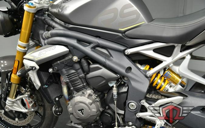 2022 Triumph Speed Triple 1200 RS Matte Silver Ice
