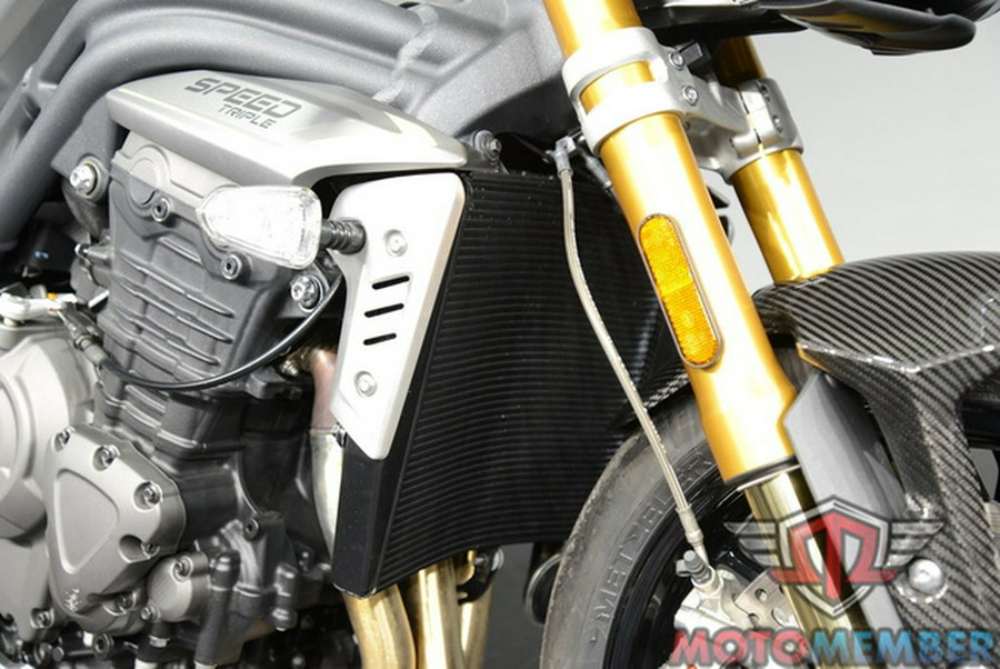 2022 Triumph Speed Triple 1200 RS Matte Silver Ice