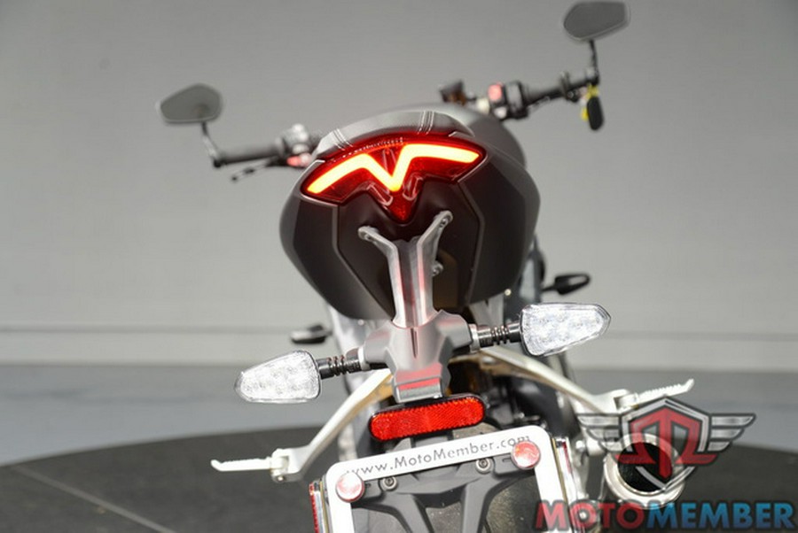 2022 Triumph Speed Triple 1200 RS Matte Silver Ice