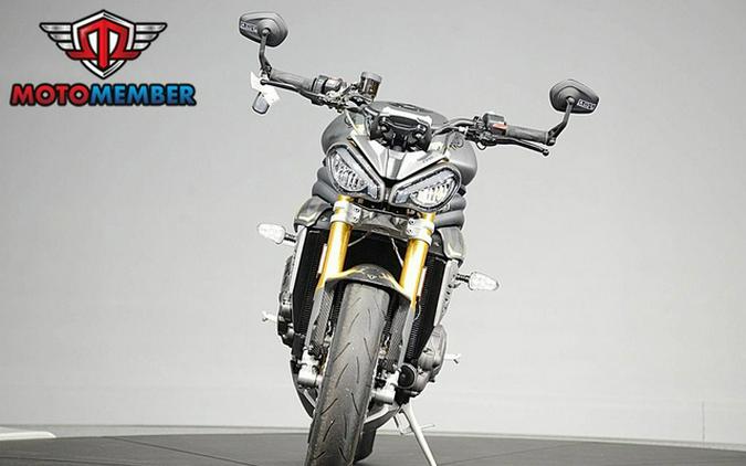 2022 Triumph Speed Triple 1200 RS Matte Silver Ice