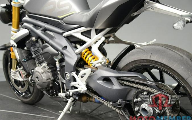2022 Triumph Speed Triple 1200 RS Matte Silver Ice