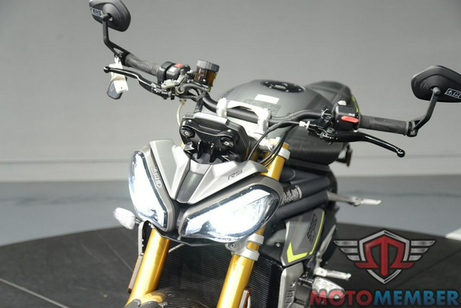 2022 Triumph Speed Triple 1200 RS Matte Silver Ice