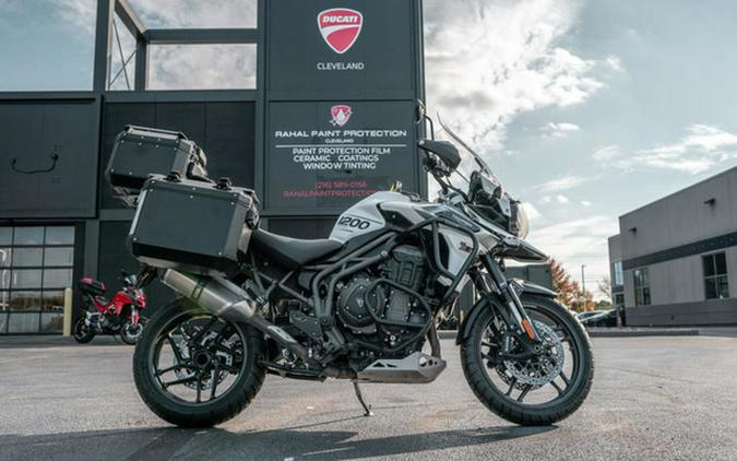 2018 Triumph Tiger 1200 XRT Crystal White