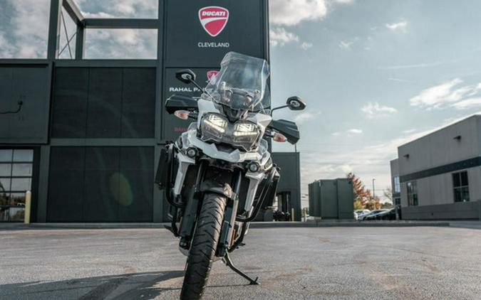 2018 Triumph Tiger 1200 XRT Crystal White