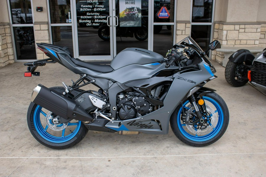 2026 KAWASAKI NINJA ZX6R