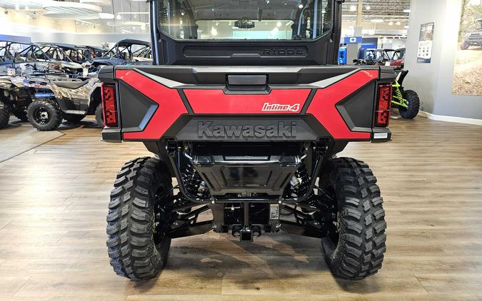 2025 Kawasaki RIDGE CREW HVAC Candy Persimmon Red - 110201