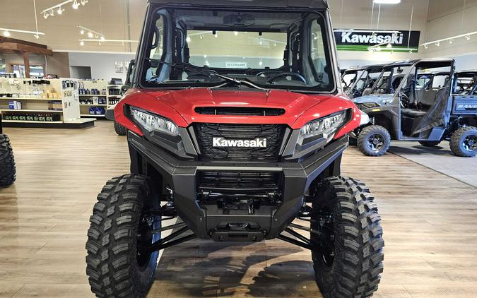 2025 Kawasaki RIDGE CREW HVAC Candy Persimmon Red - 110201
