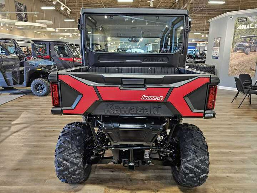 2025 Kawasaki RIDGE CREW HVAC Candy Persimmon Red - 110201