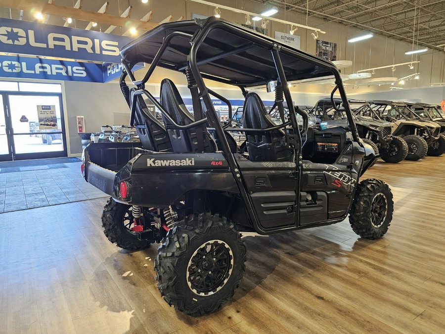 2024 Kawasaki Teryx4 S LE Metallic Matte Twilight Blue/Super Black - 104792