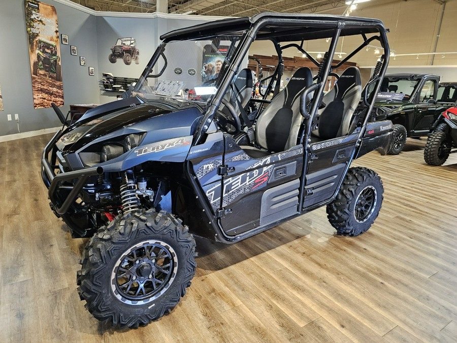 2024 Kawasaki Teryx4 S LE Metallic Matte Twilight Blue/Super Black - 104792