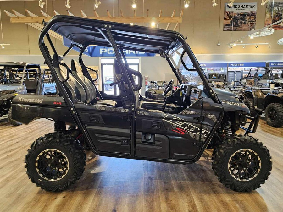 2024 Kawasaki Teryx4 S LE Metallic Matte Twilight Blue/Super Black - 104792