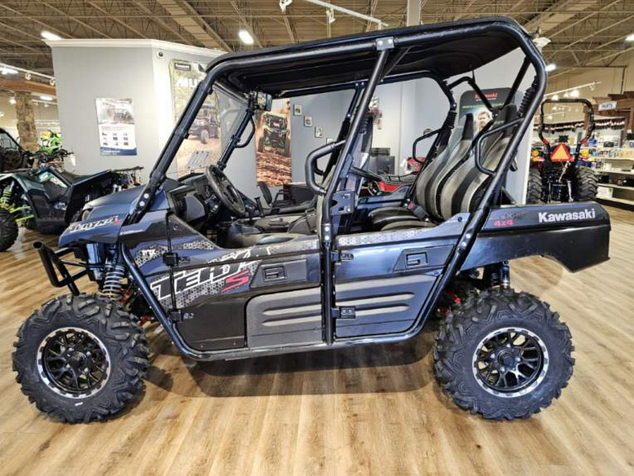 2024 Kawasaki Teryx4 S LE Metallic Matte Twilight Blue/Super Black - 104792