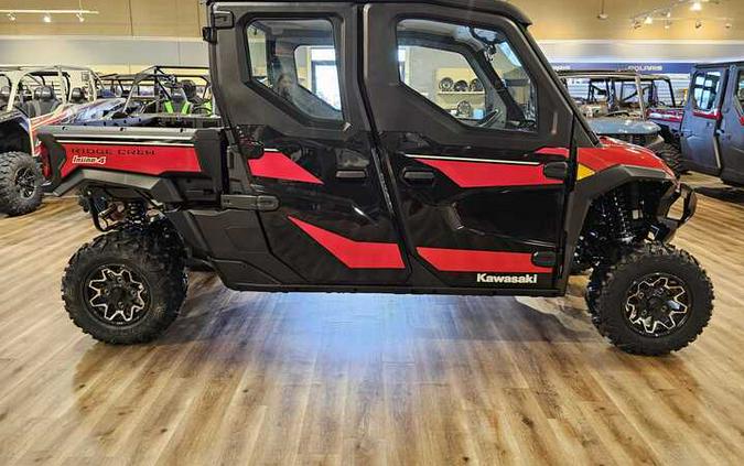 2025 Kawasaki RIDGE CREW HVAC Candy Persimmon Red - 110200