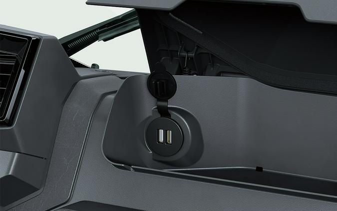 2025 Kawasaki RIDGE CREW HVAC Candy Persimmon Red - 110200