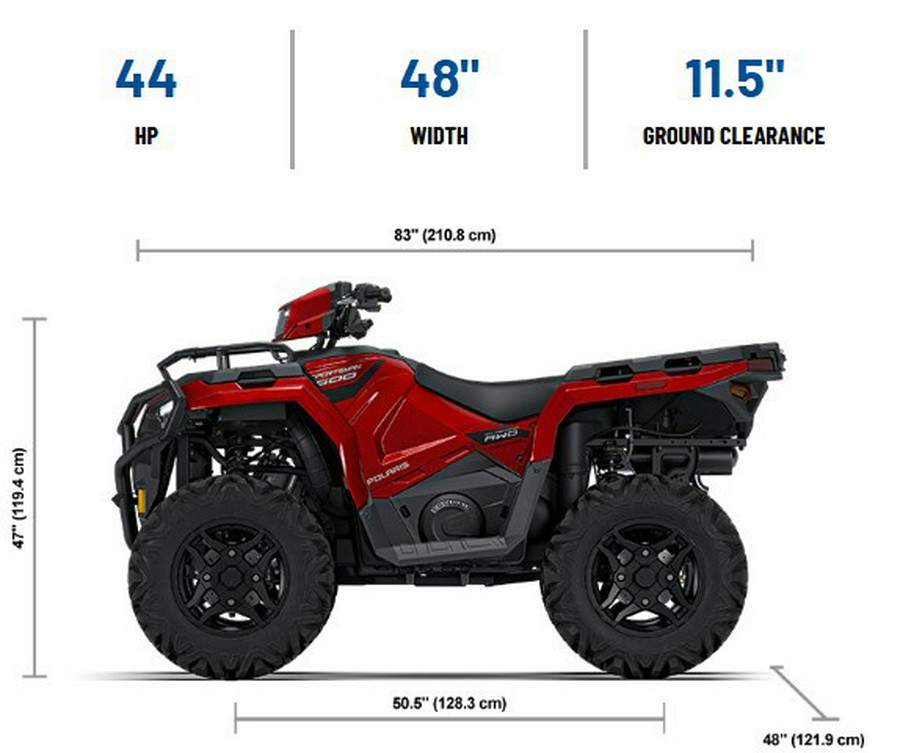 2027 Polaris SPORTSMAN 600 TRAIL SUNSET RED