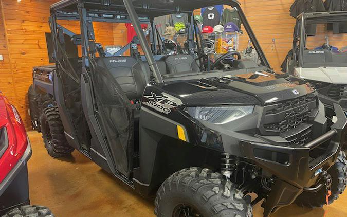 2025 Polaris Industries Ranger® Crew XP 1000 Premium-Onyx Black