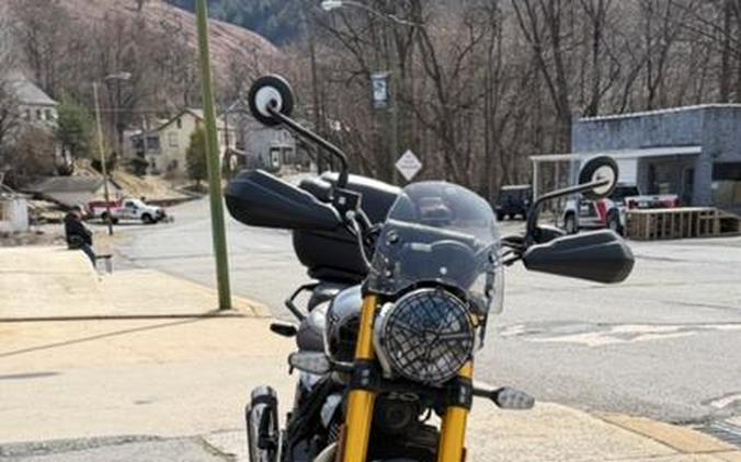 2024 Triumph Scrambler 400 X Phantom Black / Silver Ice