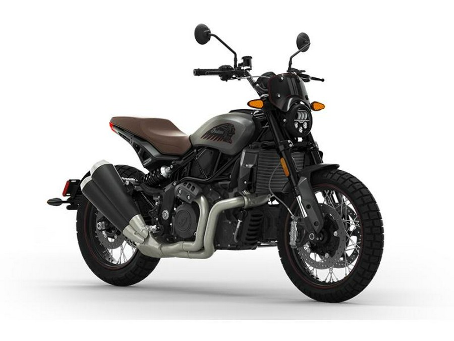 2022 Indian Motorcycle® FTR Rally Titanium Smoke