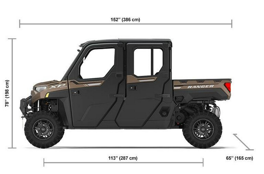 2023 Polaris Industries RANGER CREW XP 1000 NorthStar Edition Premium Bronson Rock Smoke