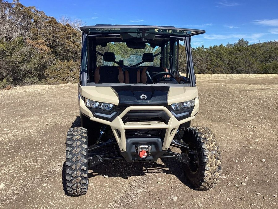 2024 Can-Am® Defender MAX Limited HD10 Desert Tan & Timeless Black