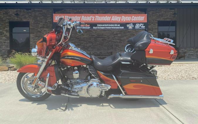 2013 Cvo Ultra Classic Electra Glide Tribal Orange and Slate