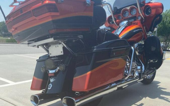 2013 Cvo Ultra Classic Electra Glide Tribal Orange and Slate