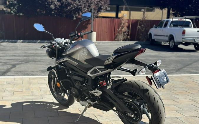 2024 Triumph Street Triple 765 R Silver Ice