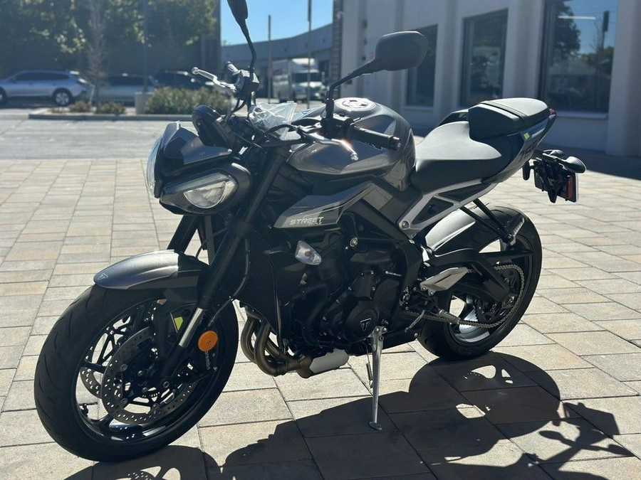 2024 Triumph Street Triple 765 R Silver Ice