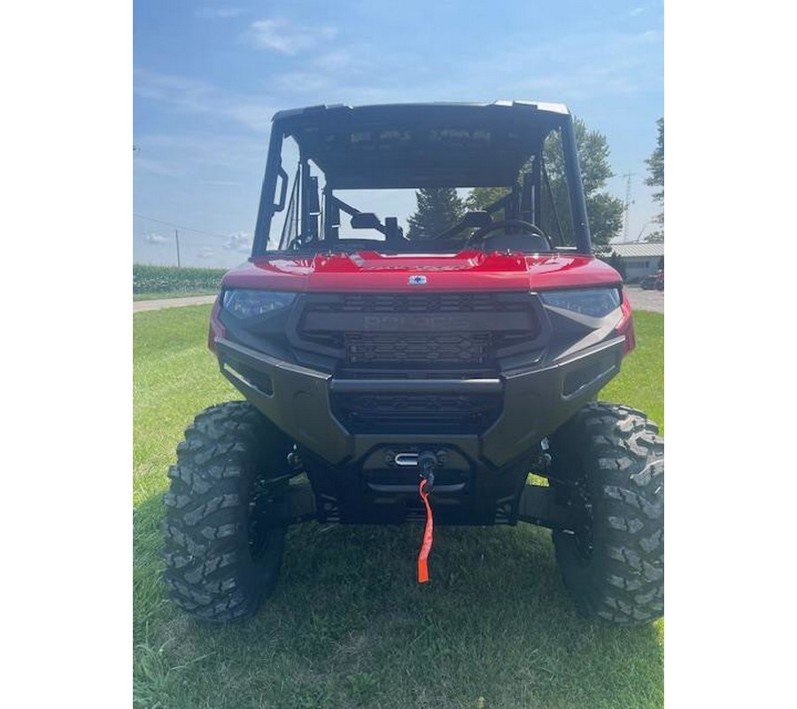 2025 Polaris Industries Ranger® Crew XP 1000 Premium-Sunset Red