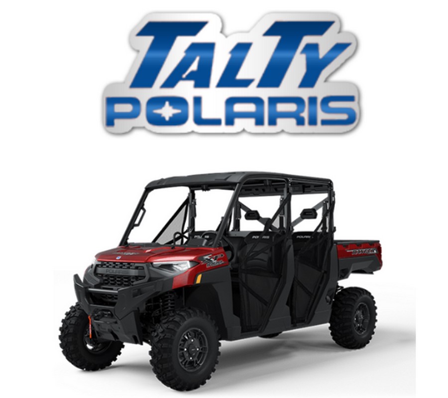 2025 Polaris Industries Ranger® Crew XP 1000 Premium-Sunset Red