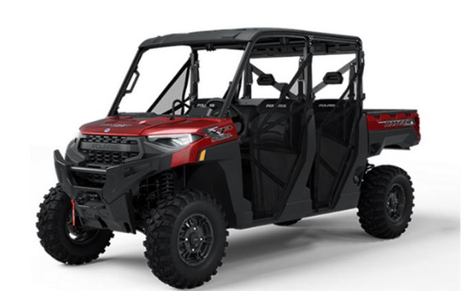 2025 Polaris Industries Ranger® Crew XP 1000 Premium-Sunset Red