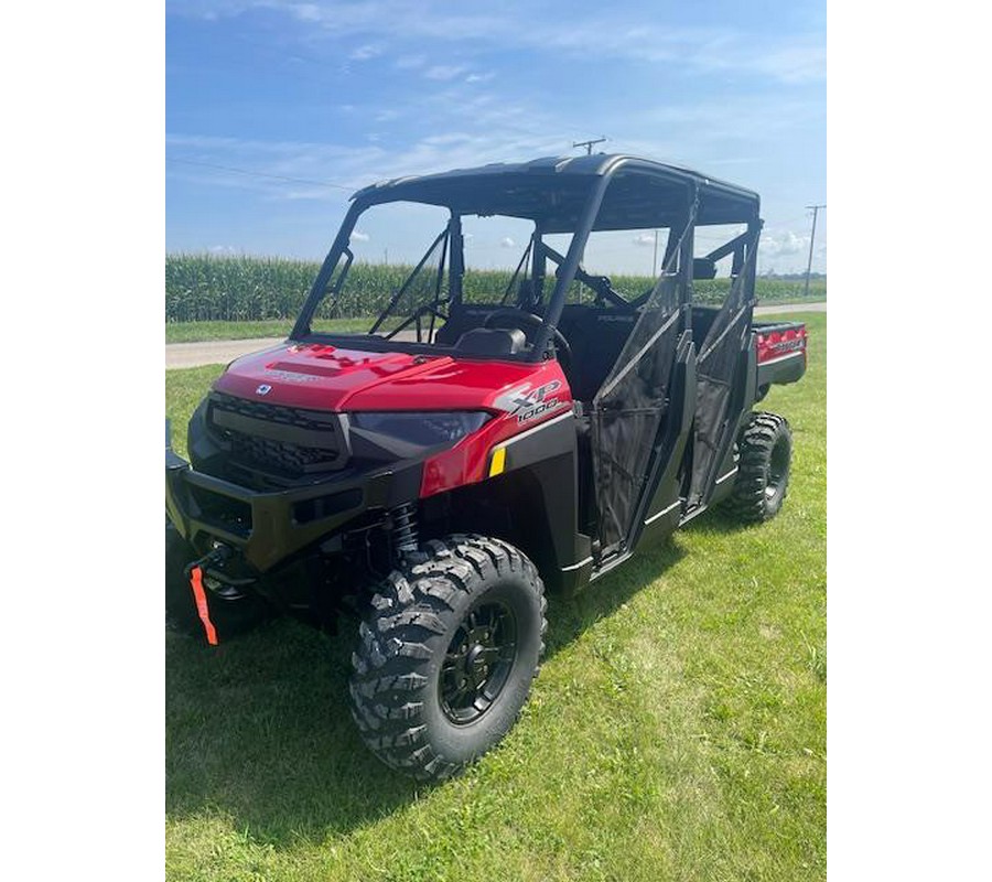 2025 Polaris Industries Ranger® Crew XP 1000 Premium-Sunset Red